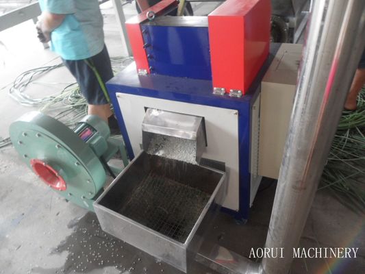 Máquina plástica da produção dos grânulo da extrusora dos grânulo do corte frio do anel da água do LDPE