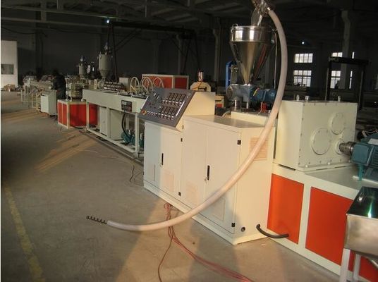 Extrusora de parafuso do gêmeo do PVC, máquina da extrusora da tubulação de 16mm - de 800mm