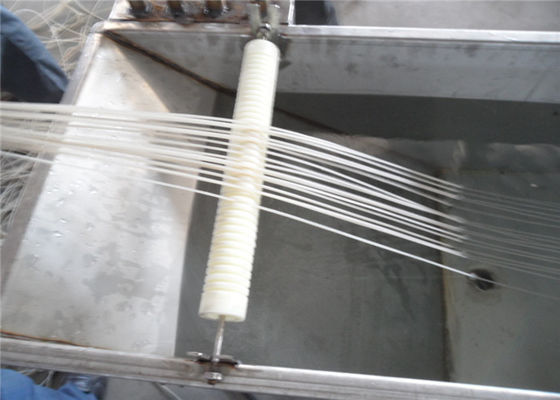 Grânulo do filme plástico que fazem a máquina para a linha de produção plástica do grânulo do filme da garrafa do PE do filme do PE/PP
