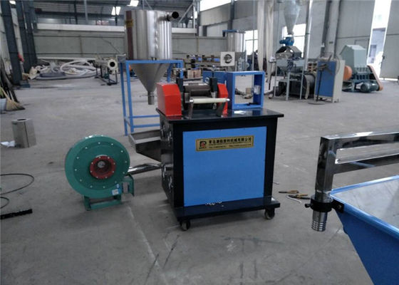 Máquina de fabricação de granulados de plástico de alta potência PE PP LDPE HDPE Extrusora de granulação