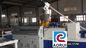 Linha de produção plástica certificação do perfil do mármore a rendimento elevado do PVC do ISO 9001