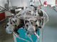 Linha de produção plástica máquina da tubulação do PVC da extrusão da tubulação da extrusora de parafuso do gêmeo/PVC para a irrigação/tubulação