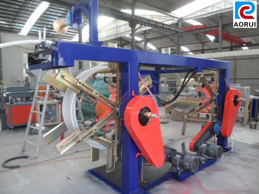 Bom preço. Maquinaria da extrusão dos plásticos para a tubulação macia reforçada do PVC do parafuso fibra dobro on-line