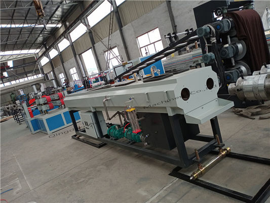 Bom preço. 220380V3fase linha de extrusão de tubos de plástico suportando PE HDPE LDPE matéria-prima para fornecer tubos de plástico com consistência on-line