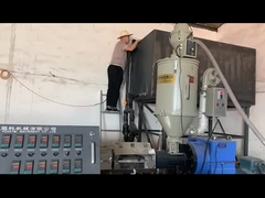 Linha de extrusão de tubos de plástico 25m*2.6m*1.8m Dimensão da máquina para produção de tubos versáteis