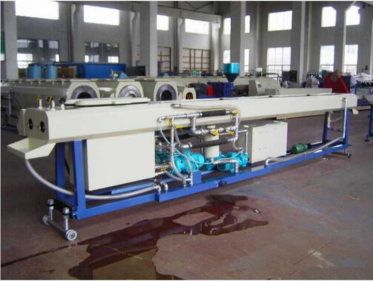 Bom preço. Linha plástica da extrusão da tubulação, linha de produção gêmea da extrusão da tubulação do PVC, tubulação dobro do parafuso do pvc que faz a máquina on-line