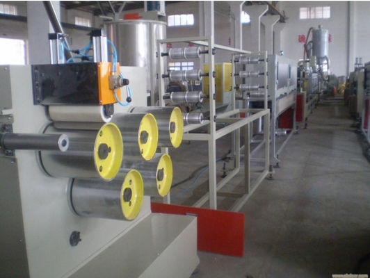 Bom preço. Prendendo com correias a linha plástico da extrusão da faixa que prende com correias o CE da máquina da faixa & o ISO9001 on-line