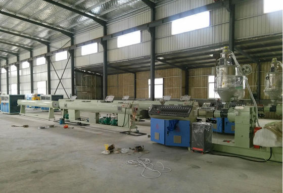 Bom preço. Linha plástica máquina da extrusão da tubulação do PVC da produção da tubulação do PE da venda de China/PP/PE da extrusora de único parafuso on-line