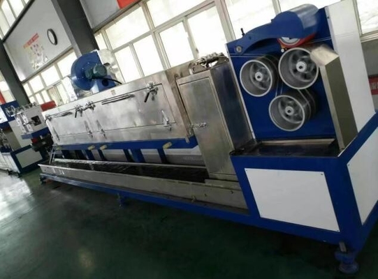 Linha totalmente automático único parafuso da extrusão da faixa da correia do ANIMAL DE ESTIMAÇÃO dos PP