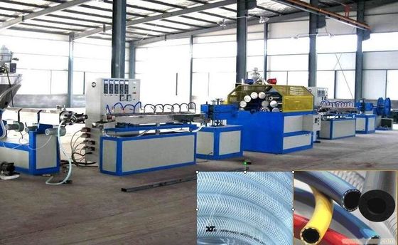 Bom preço. A linha/fibra plásticas da extrusão da tubulação do parafuso gêmeo reforçou a máquina da extrusora da tubulação do Pvc on-line