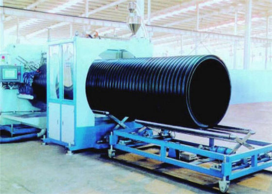 Bom preço. Linha plástica tubulação ondulada da extrusão do HDPE totalmente automático de Sprial que faz a máquina on-line