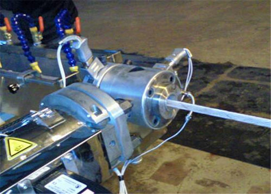 Bom preço. Máquina plástica da fabricação da tubulação do processo da extrusão da tubulação do Pvc com parafuso dobro on-line