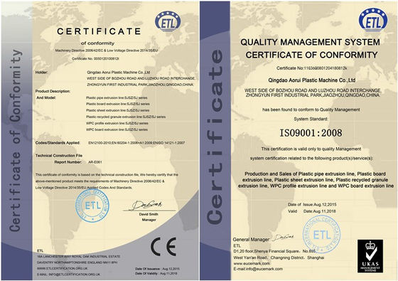 Bom preço. Linha plástica da extrusão do PVC, linha de produção da tubulação da proteção do cabo do PVC de 16-63mm on-line