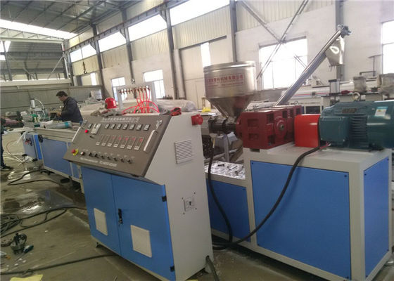 Bom preço. Linha plástica CE de 380V 50HZ & ISO9001 da extrusão do perfil do único parafuso totalmente automático on-line