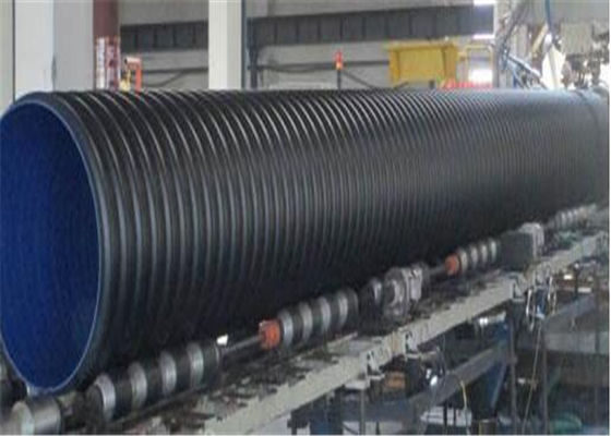 Bom preço. A linha de produção da tubulação do único parafuso/PE ondulados plásticos corrugou a tubulação que faz a máquina on-line