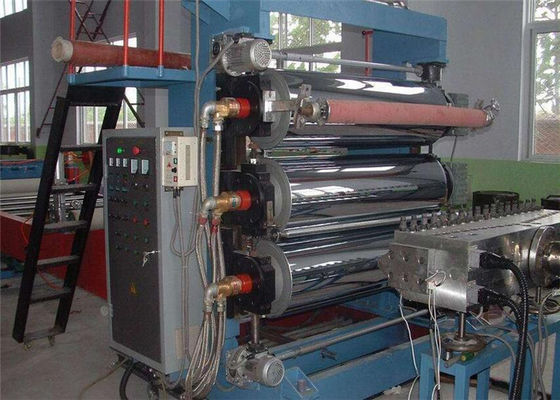 Bom preço. Máquina plástica da extrusora de folha, linha de produção plástica da folha do PVC de Bule do parafuso dobro on-line