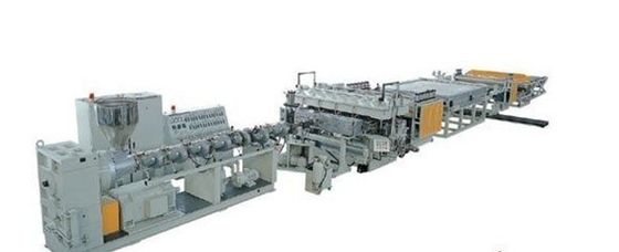Bom preço. Linha plástica automática completa da extrusão da folha, única máquina da extrusão do parafuso on-line