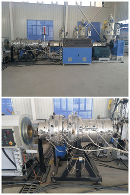Bom preço. Capacidade máxima 200-500 kg/h Linha de extrusão de tubos de plástico Flexível Confiável on-line