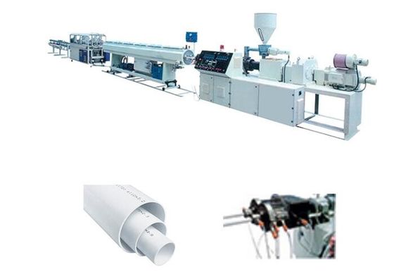 Bom preço. O PVC junta a tubulação que faz a máquina, linha de produção 380V da tubulação dobro 50HZ on-line