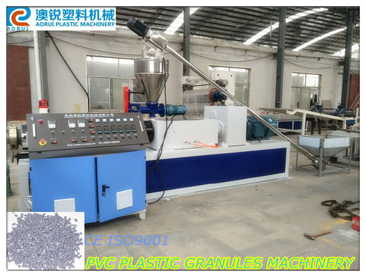 Bom preço. Grânulo plásticos máquina do corte quente do PVC, extrusora plástica da peletização do PVC on-line