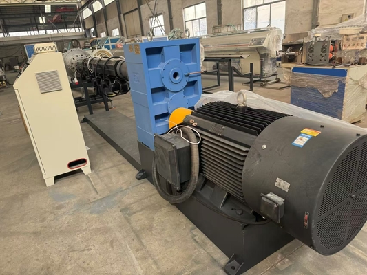 Linha de extrusão de tubos de plástico de regulador de temperatura OMRON com molde de liga de alumínio