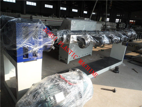 Bom preço. Linha plástica parafuso 380V 160kw da extrusão da tubulação da drenagem do PVC do dobro on-line