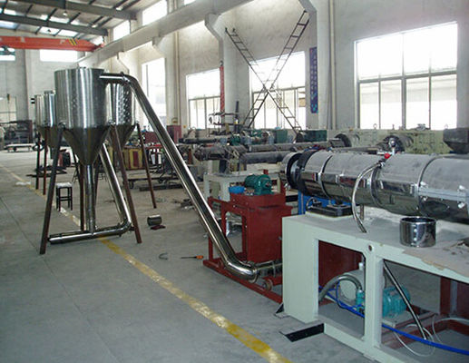 Bom preço. Máquina de granulagem do parafuso do dobro do PVC, linha quente da extrusão da peletização do corte on-line