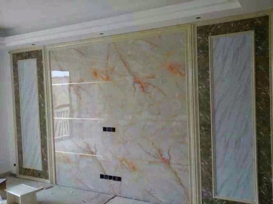 Bom preço. Linha plástica decorativa de mármore da extrusão do perfil do falso on-line